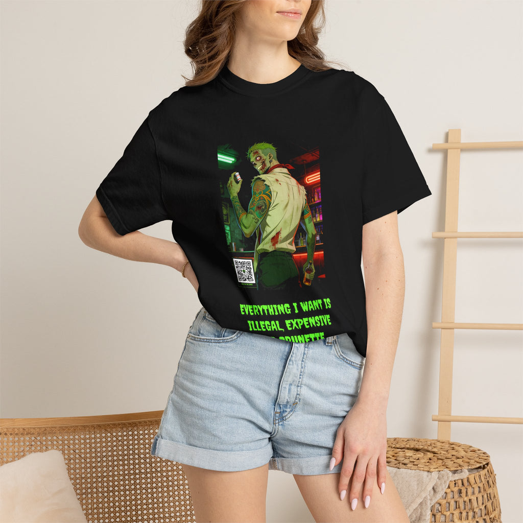 🔞🧟 S&B Humor — Illegal/expensive/brunette (Big Stiff cut)