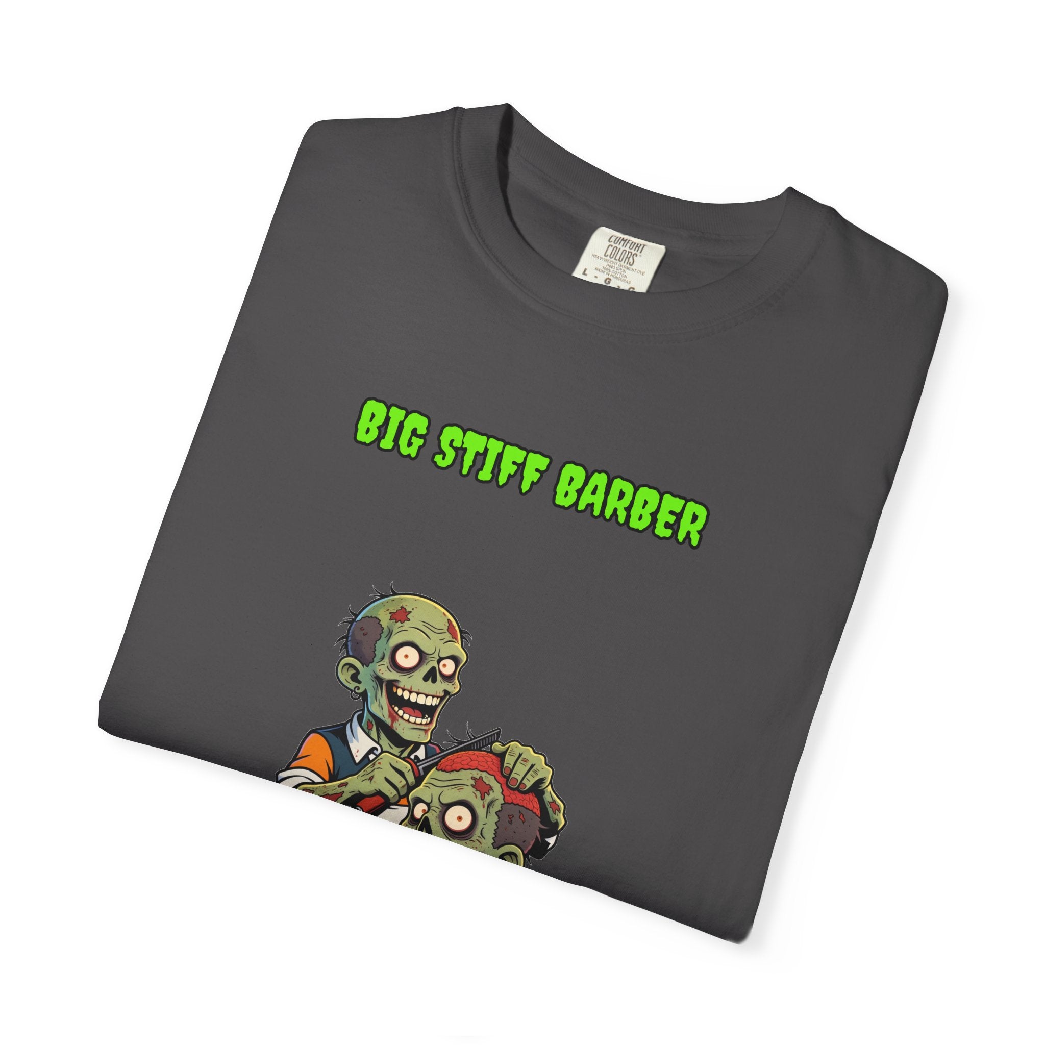Big Stiff Barber — Zombie Tee