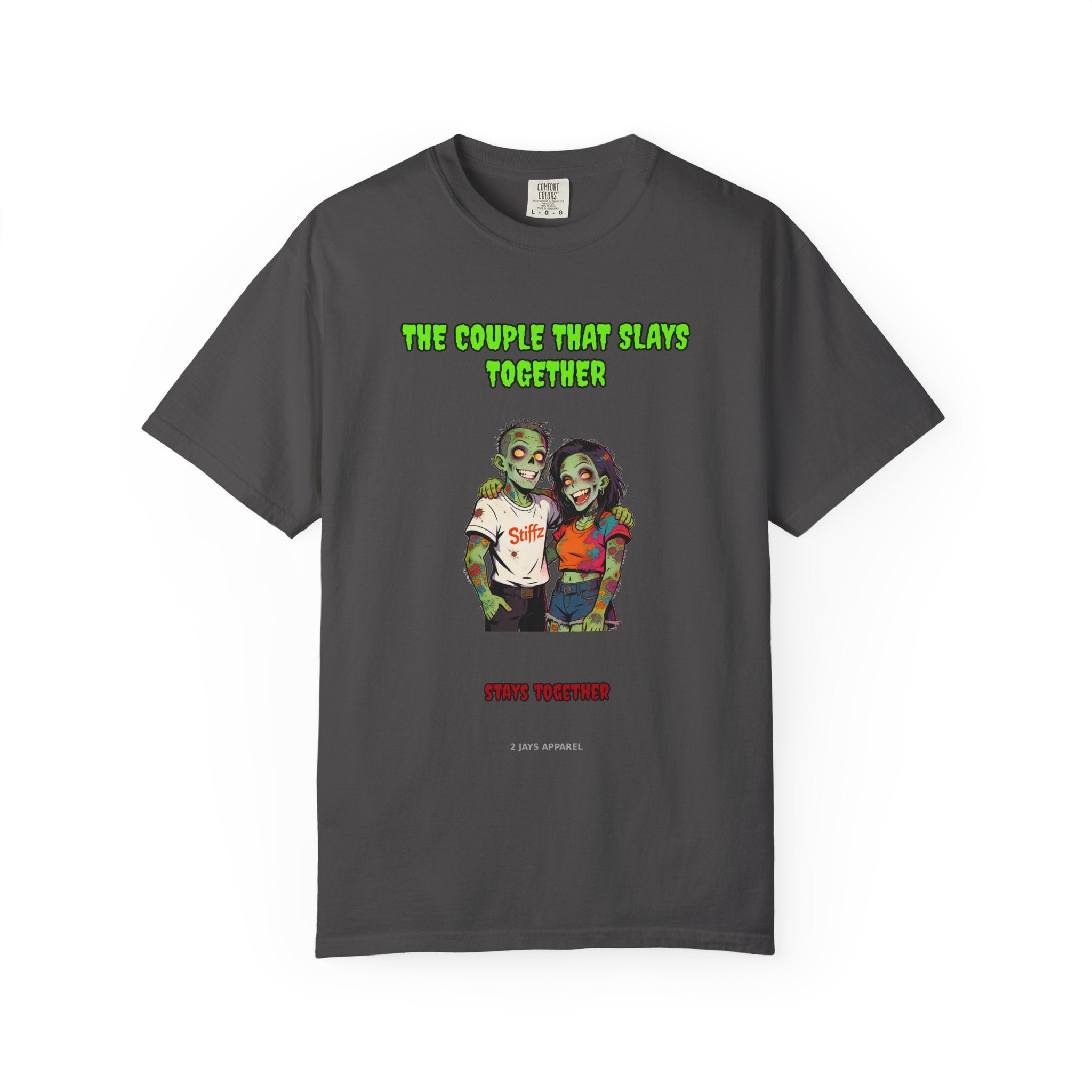 The Couple That Slays Together — Zombie Couple Tee