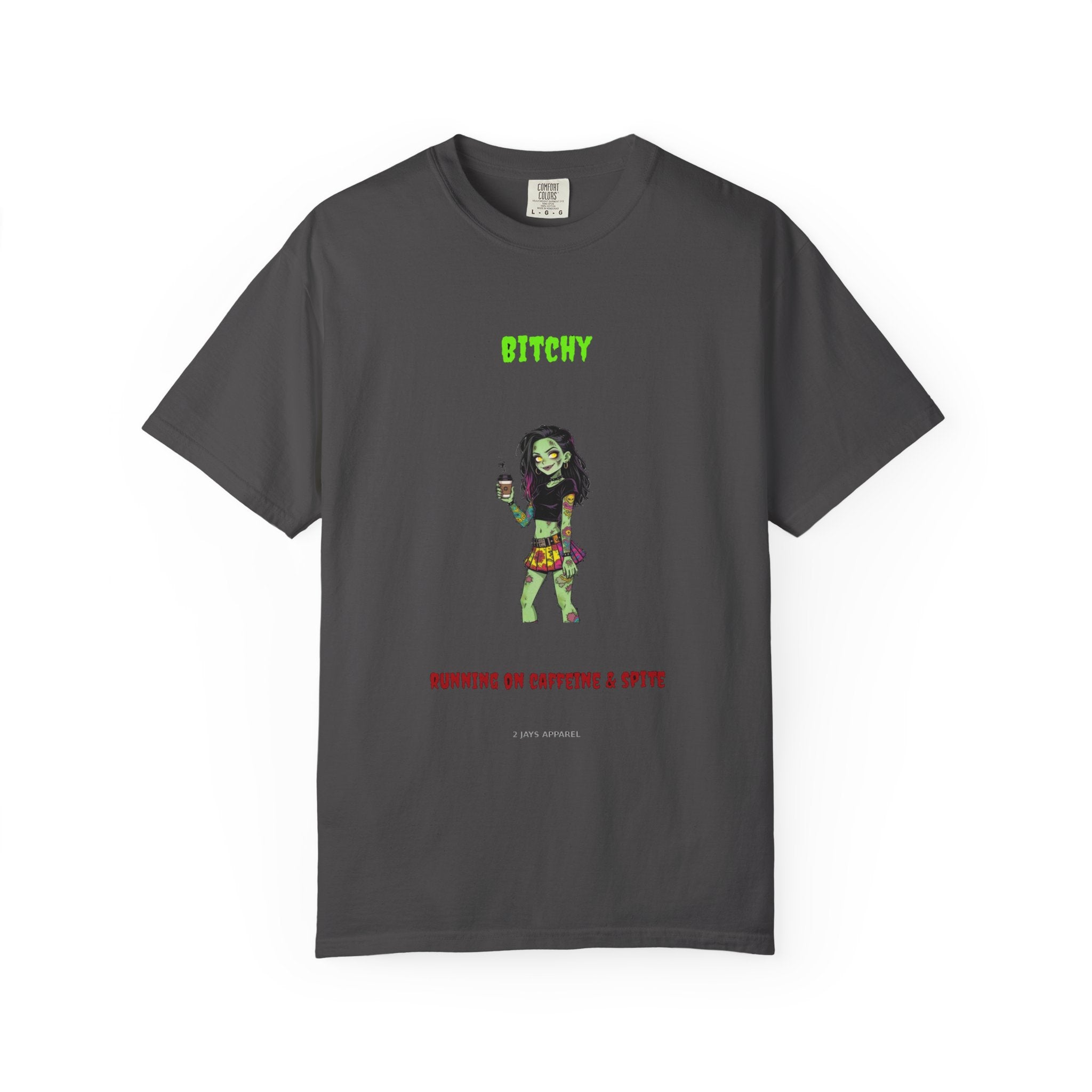 🧟 Bitchy — "running on caffeine & spite"