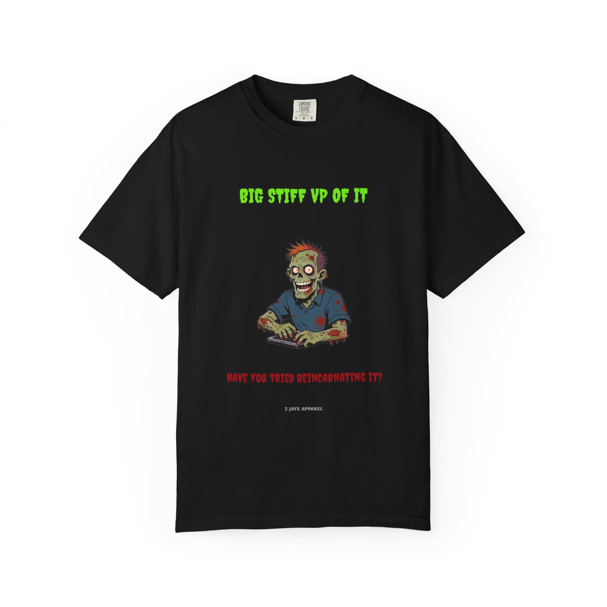 🧟 Big Stiff VP OF IT — "have you tried reincarnating it?"