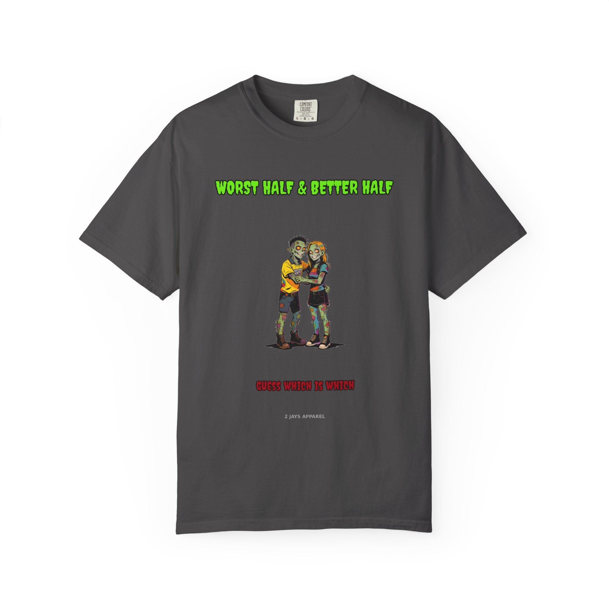 Worst Half & Better Half — Zombie Couple Tee
