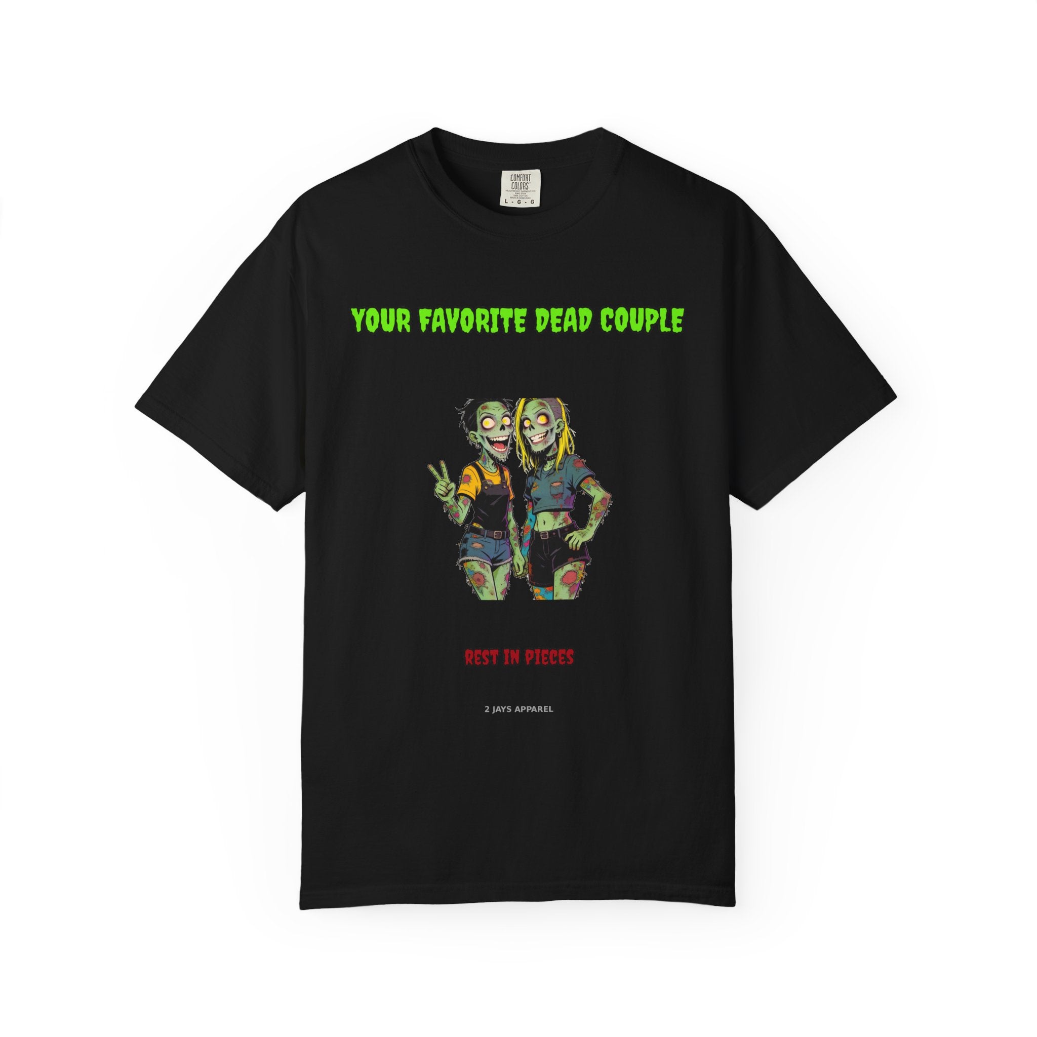 Your Favorite Dead Couple — Zombie Couple Tee