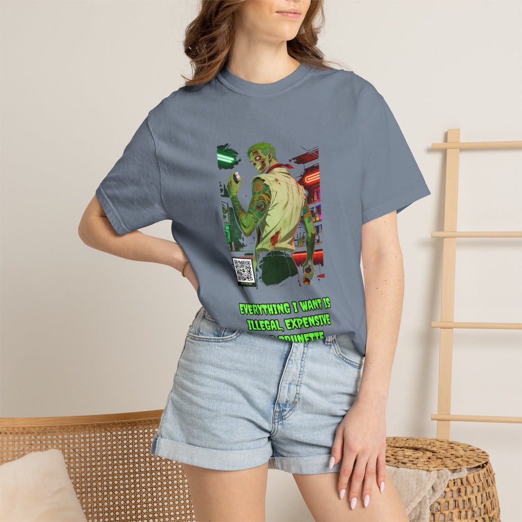 🔞🧟 S&B Humor — Illegal/expensive/brunette (Big Stiff cut)