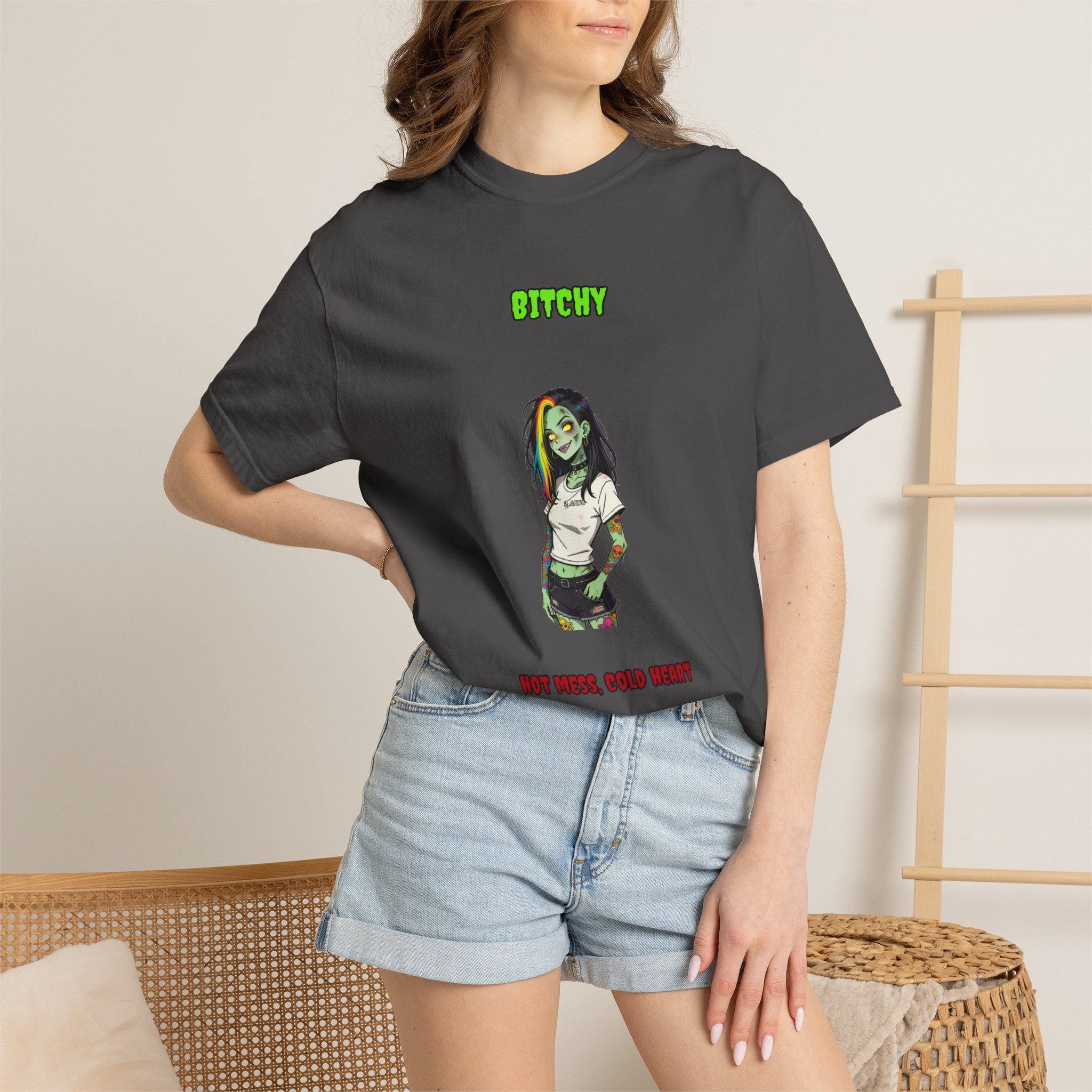 Bitchy Hot Mess — Zombie Tee