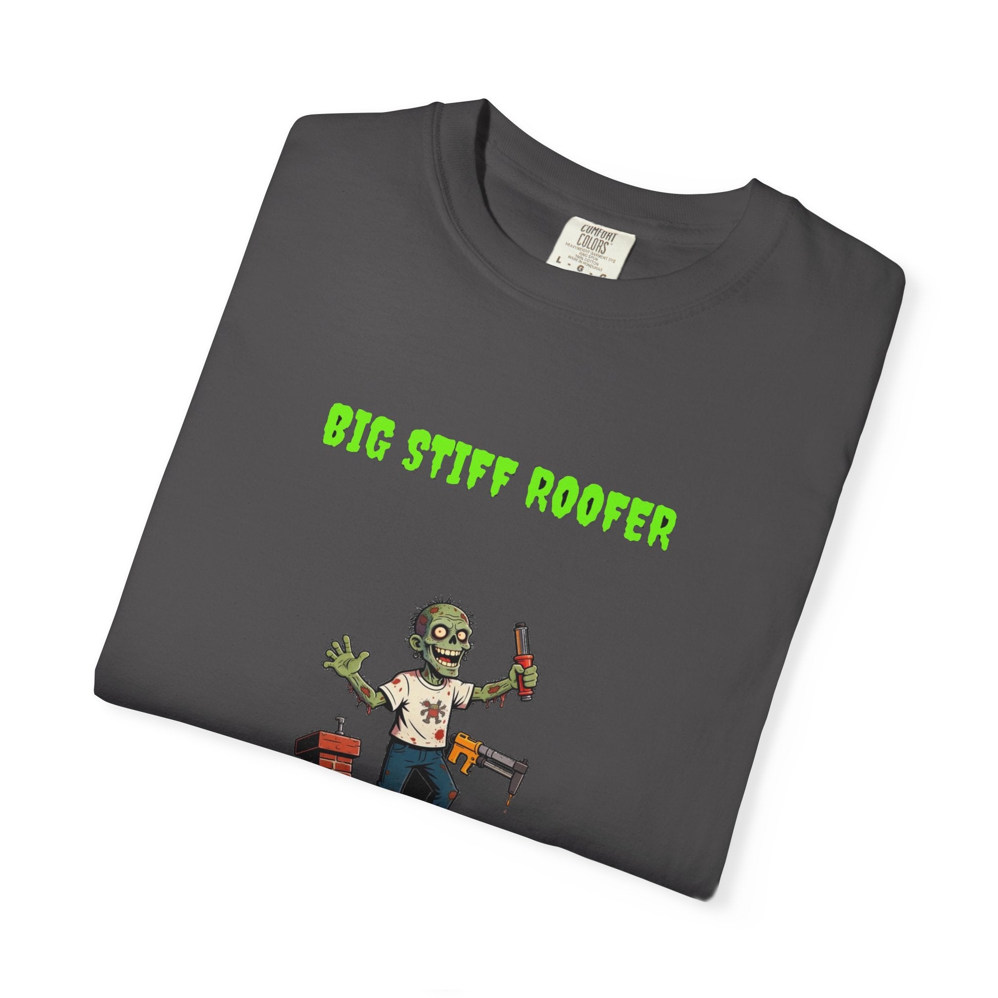 🔞🧟 Big Stiff ROOFER — "we go down on the job, then back up"
