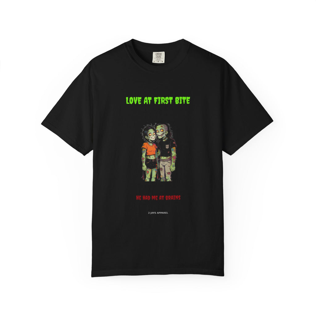 🧟❤️ Zombie Couple — LOVE AT FIRST BITE — "he had me at brains"