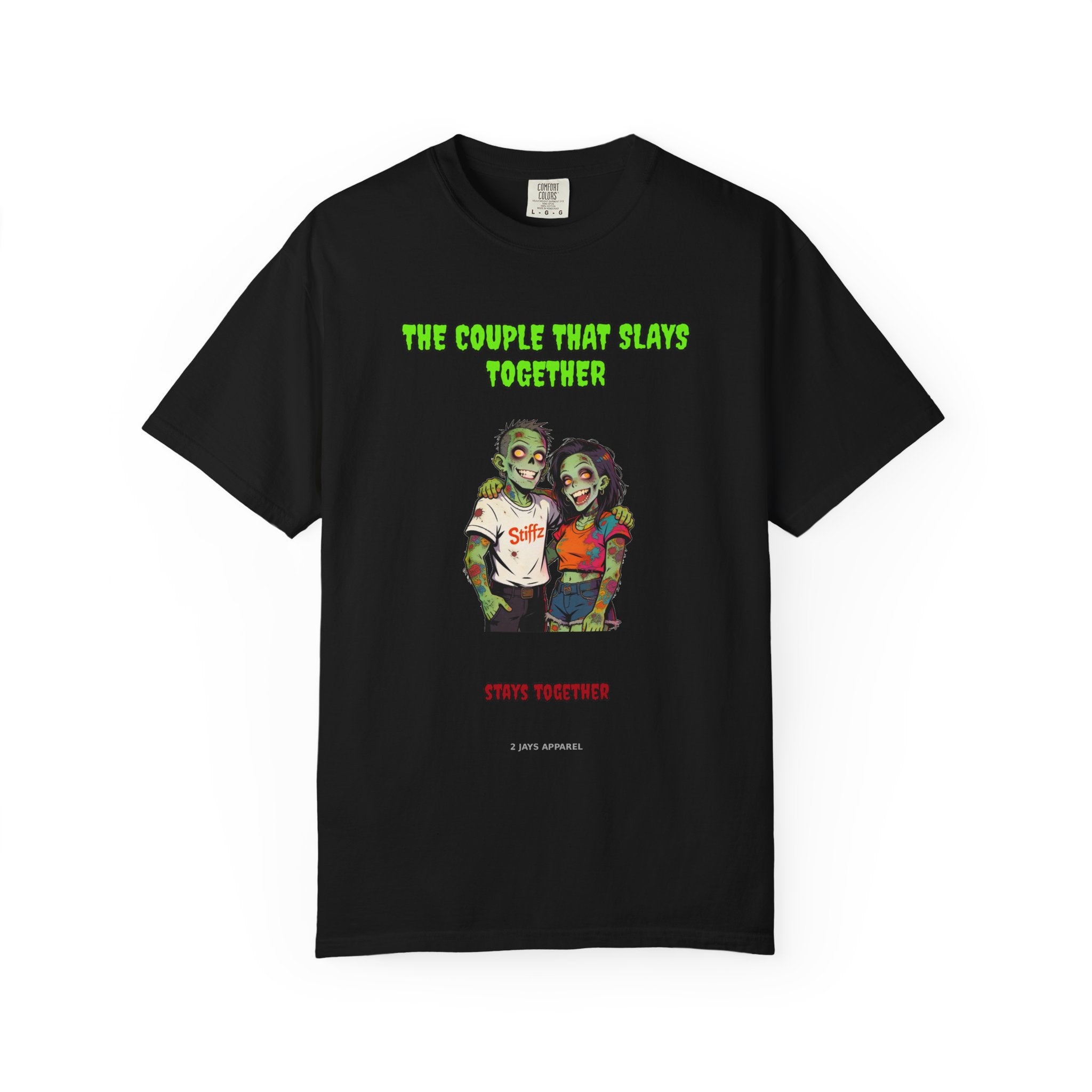 The Couple That Slays Together — Zombie Couple Tee