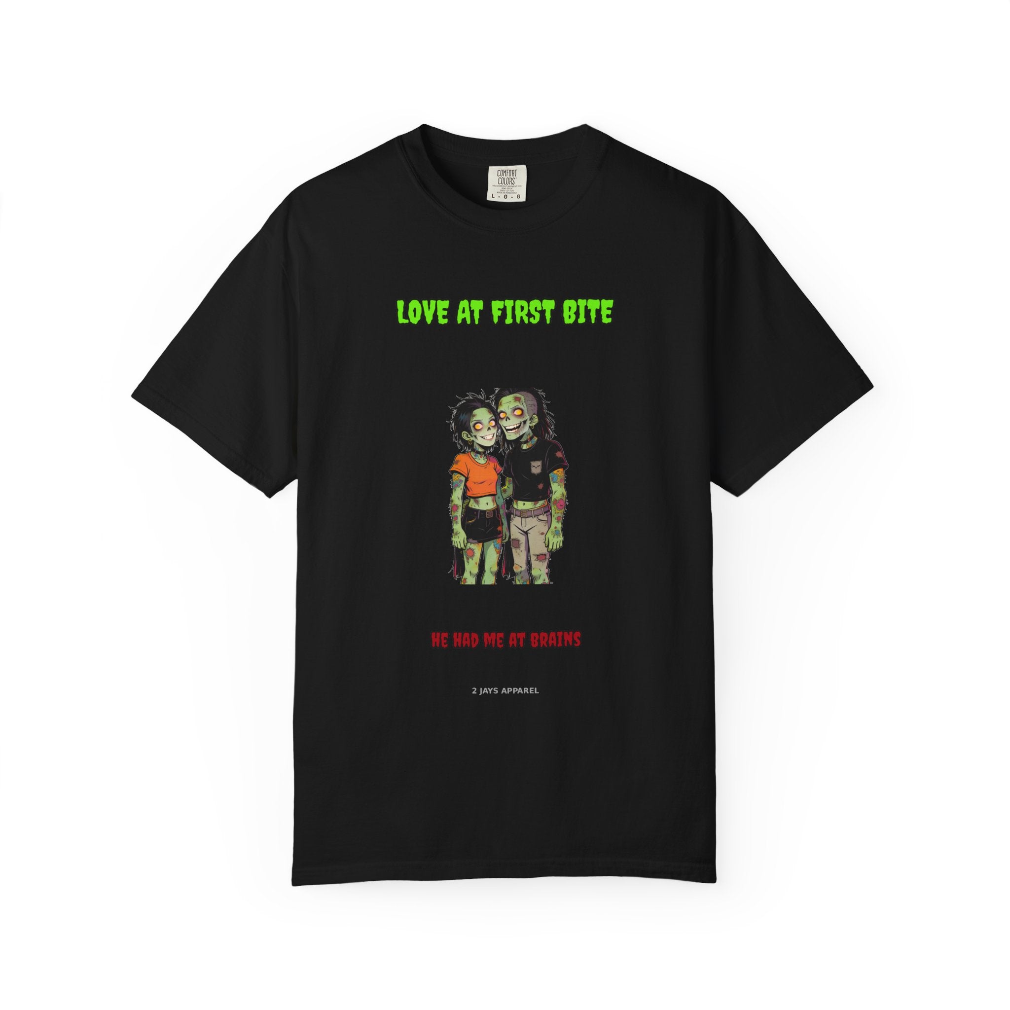 Love At First Bite — Zombie Couple Tee