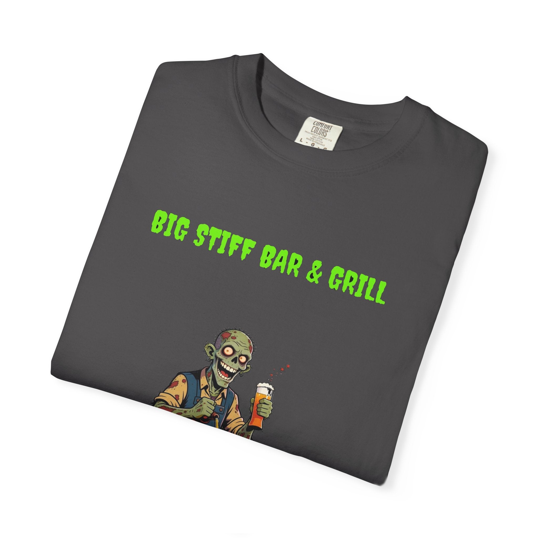 🧟 Big Stiff BAR & GRILL — "dead last call"
