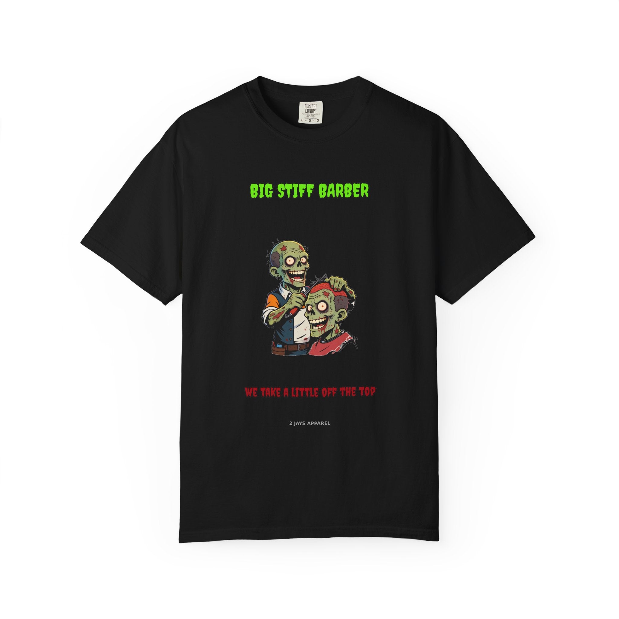 Big Stiff Barber — Zombie Tee