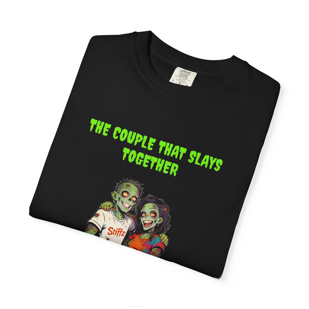 🧟❤️ Zombie Couple — THE COUPLE THAT SLAYS TOGETHER — "stays together"
