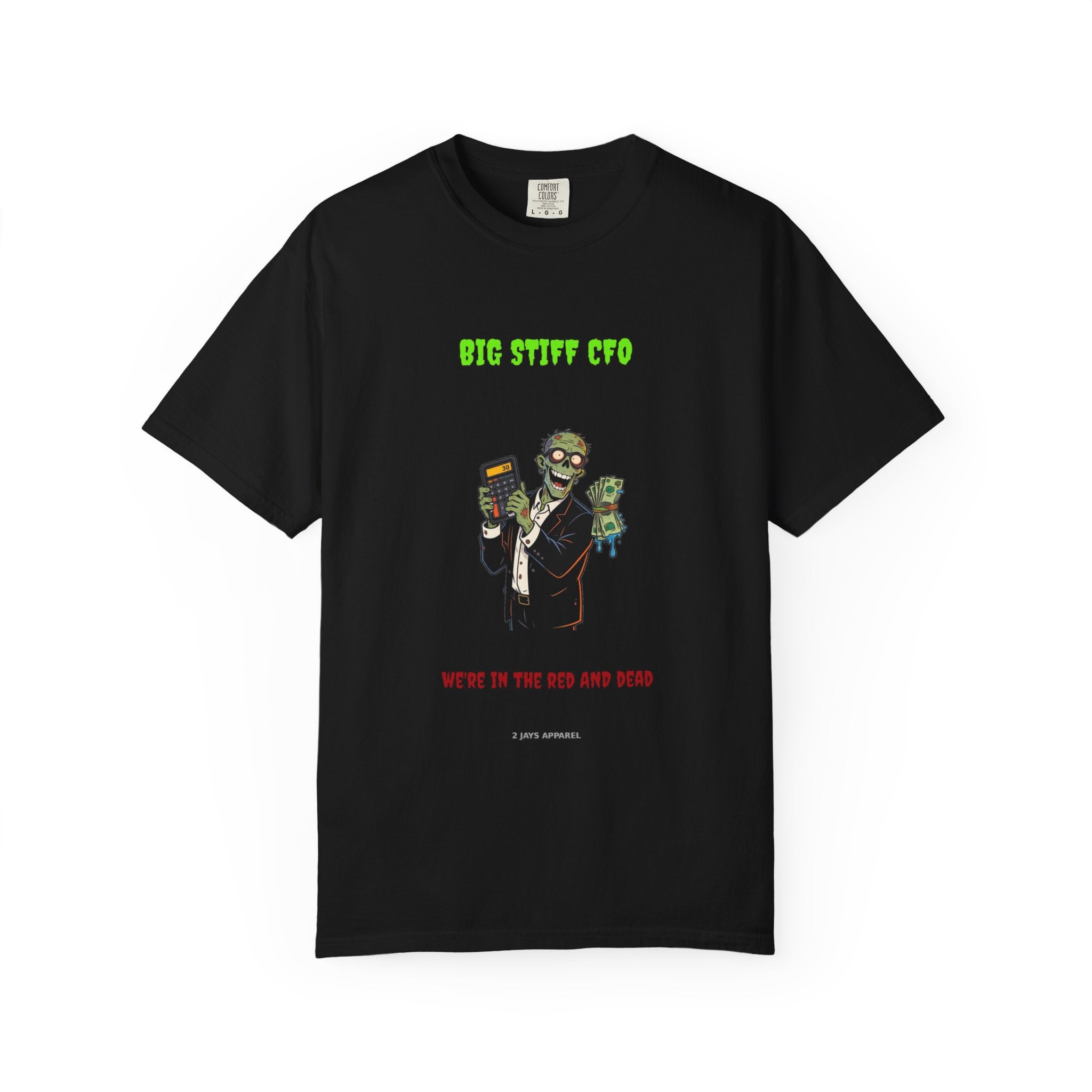 🧟 Big Stiff CFO — "we're in the red AND dead"